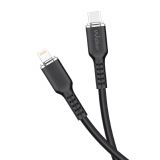 Кабель USB WALKER C795 Type-C to Lightning black