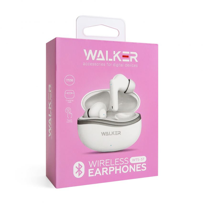 Навушники Bluetooth WALKER WTS-37 pink