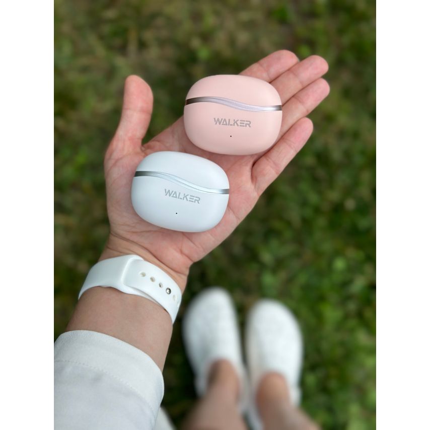 Навушники Bluetooth WALKER WTS-37 pink