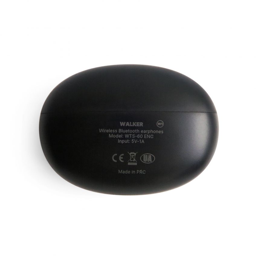 Наушники Bluetooth WALKER WTS-60 ENC black