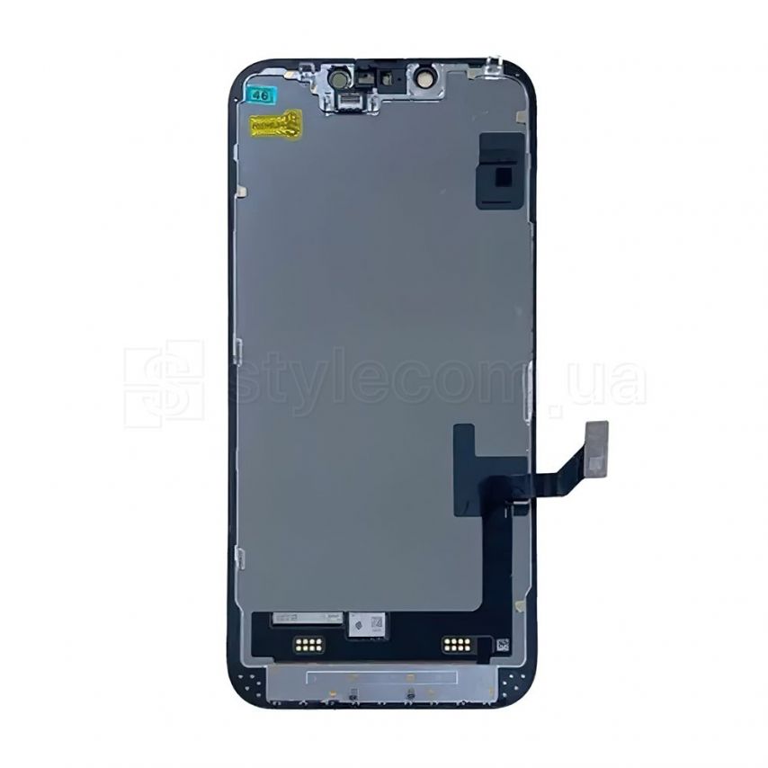 Дисплей (LCD) для Apple iPhone 14 с тачскрином black Original Quality (переклееное стекло)
