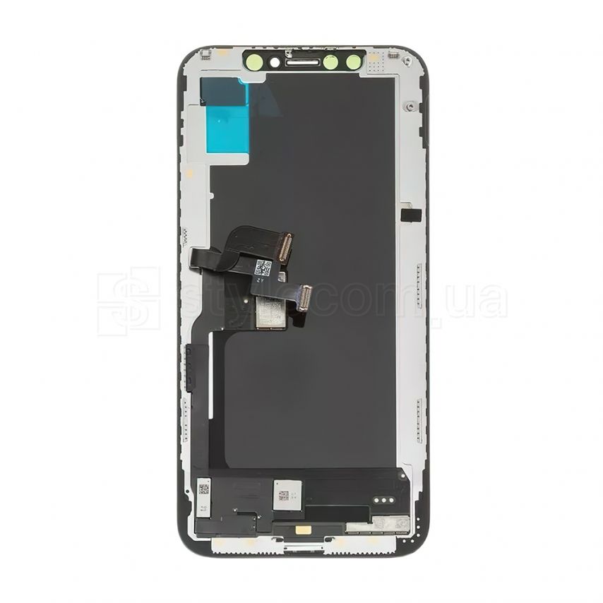 Дисплей (LCD) для Apple iPhone Xs с тачскрином black (Amoled HE-X) Original Quality