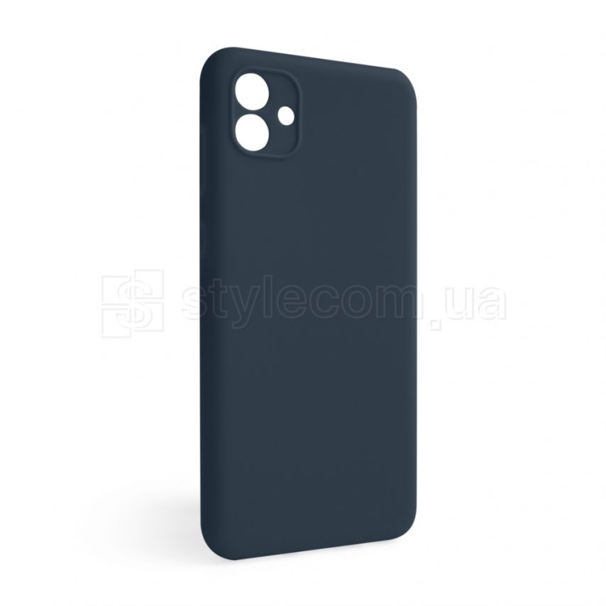 Чохол Full Silicone Case для Samsung Galaxy A04/A045 (2022) dark blue (08) (без логотипу)