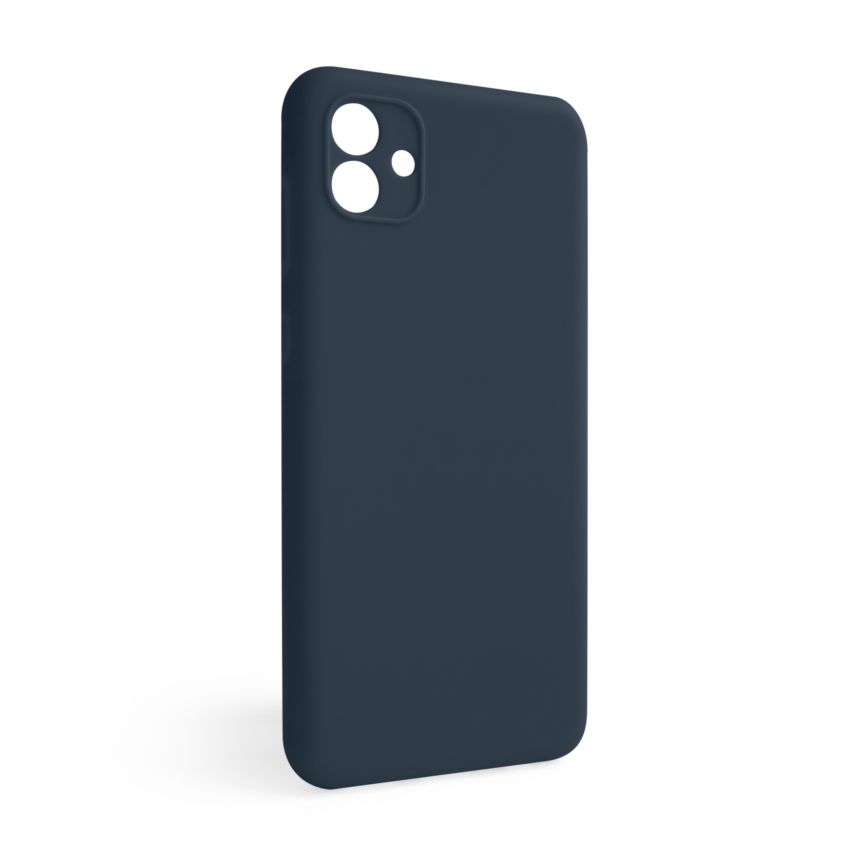 Чeхол Full Silicone Case для Samsung Galaxy A04/A045 (2022) dark blue (08) (без логотипа)