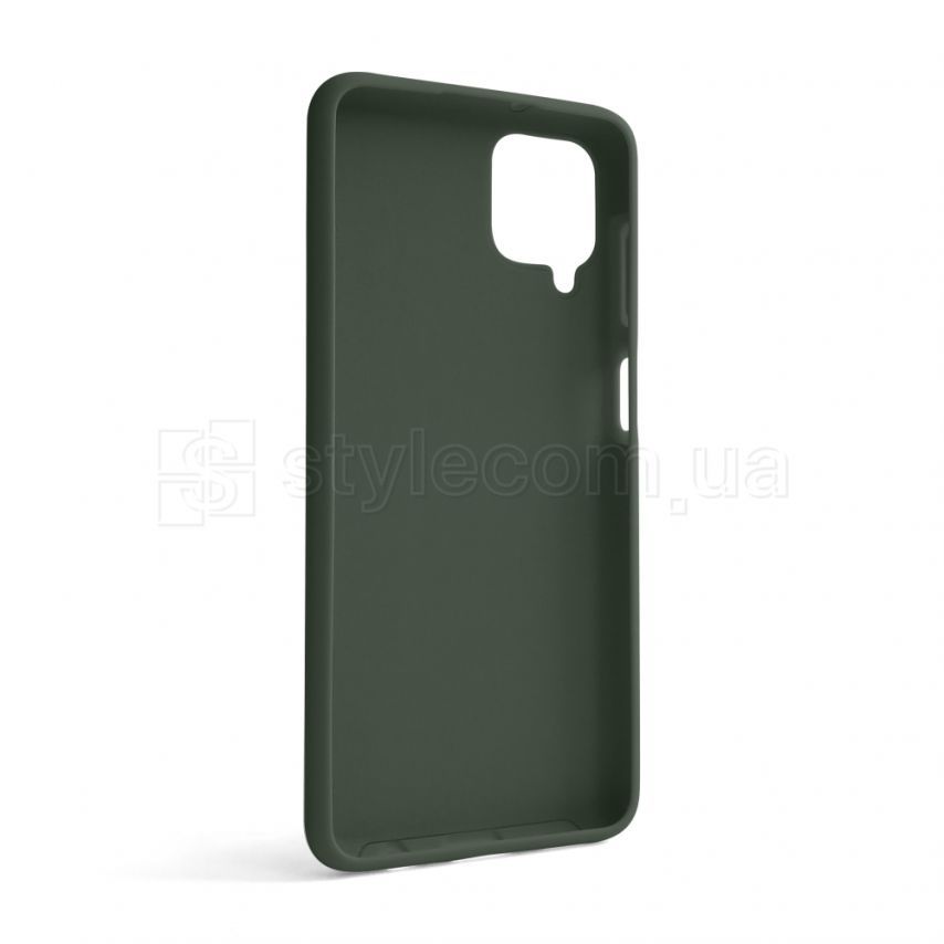 Чохол Full Silicone Case для Samsung Galaxy A12/A125 (2020), А12/А127 (2021) dark olive (41) (без логотипу)