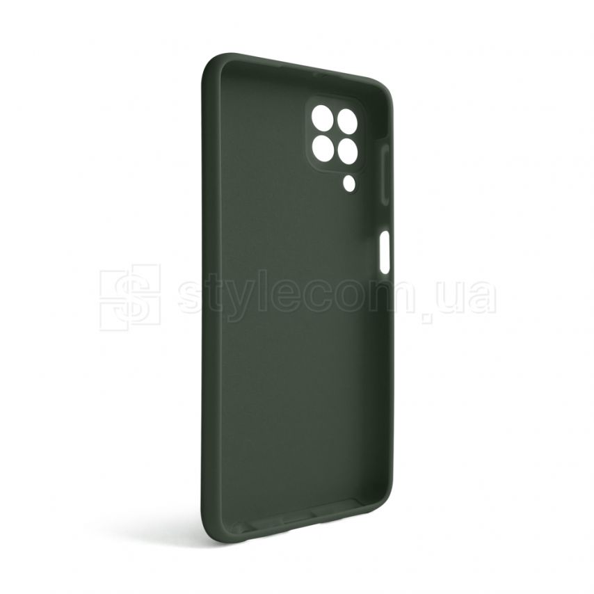 Чeхол Full Silicone Case для Samsung Galaxy A22 4G/A225 (2021) dark olive (41) (без логотипа)
