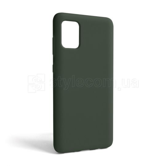 Чeхол Full Silicone Case для Samsung Galaxy A31/A315 (2020) dark olive (41) (без логотипа)