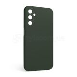 Чохол Full Silicone Case для Samsung Galaxy A24 4G/A245 (2023) dark olive (41) (без логотипу)