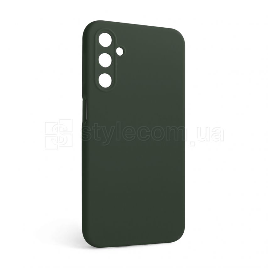 Чeхол Full Silicone Case для Samsung Galaxy A24 4G/A245 (2023) dark olive (41) (без логотипа)