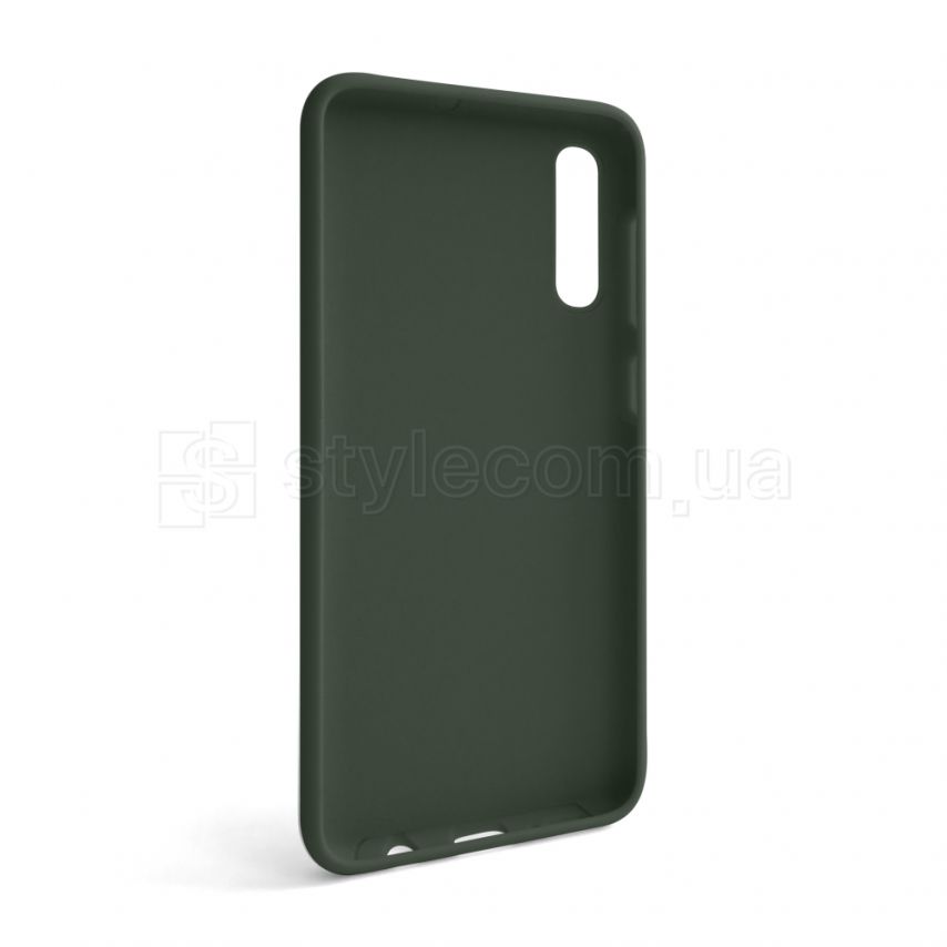 Чeхол Full Silicone Case для Samsung Galaxy A50/A505 (2019) dark olive (41) (без логотипа)