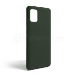Чeхол Full Silicone Case для Samsung Galaxy A51/A515 (2019) dark olive (41) (без логотипа)