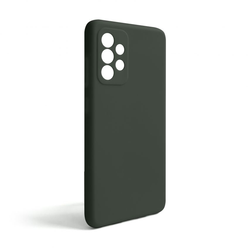 Чeхол Full Silicone Case для Samsung Galaxy A52 4G/A525 (2021) dark olive (41) (без логотипа)