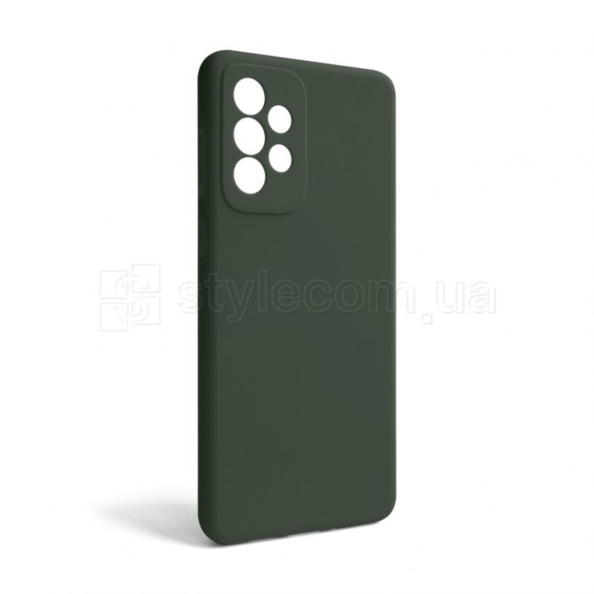 Чохол Full Silicone Case для Samsung Galaxy A73 5G/A736 (2022) dark olive (41) (без логотипу)