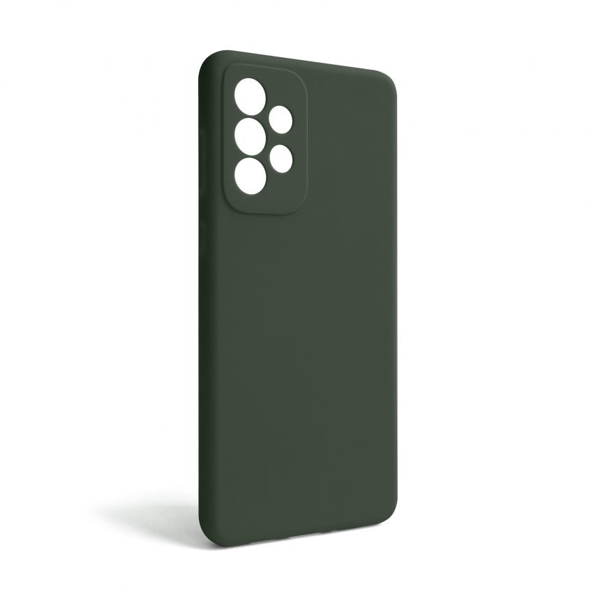 Чeхол Full Silicone Case для Samsung Galaxy A73 5G/A736 (2022) dark olive (41) (без логотипа)