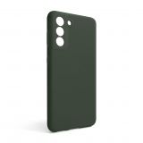 Чохол Full Silicone Case для Samsung Galaxy S21/G991 (2021) dark olive (41) (без логотипу)