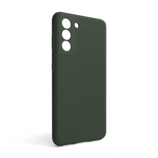 Чохол Full Silicone Case для Samsung Galaxy S21/G991 (2021) dark olive (41) (без логотипу)