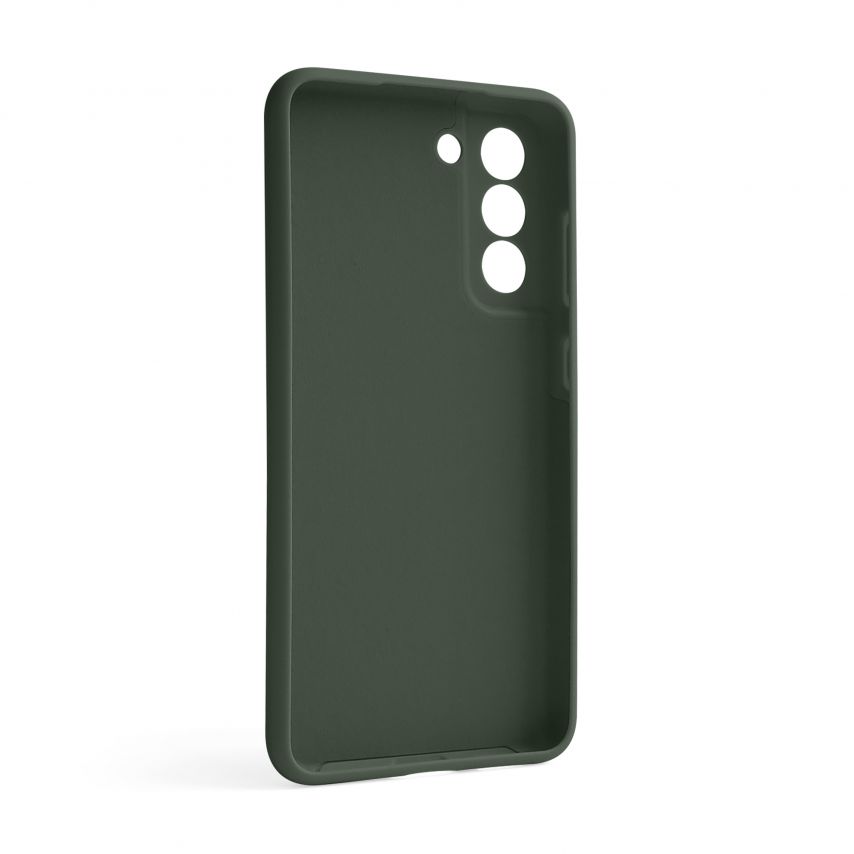 Чохол Full Silicone Case для Samsung Galaxy S21 FE/G990 (2022) dark olive (41) (без логотипу)
