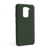 Чeхол Full Silicone Case для Xiaomi Redmi Note 9 dark olive (41) (без логотипа)
