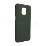 Чeхол Full Silicone Case для Xiaomi Redmi Note 9 Pro dark olive (41) (без логотипа) - купить за 280.00 грн в Киеве, Украине