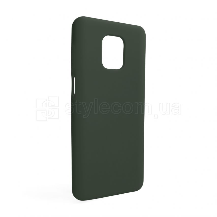 Чохол Full Silicone Case для Xiaomi Redmi Note 9 Pro dark olive (41) (без логотипу)