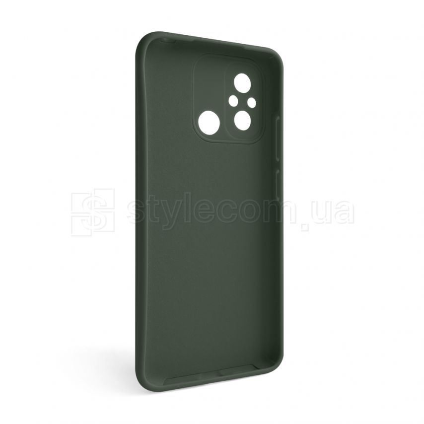 Чeхол Full Silicone Case для Xiaomi Redmi 12C dark olive (41) (без логотипа)