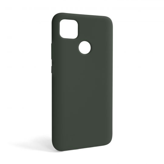 Чохол Full Silicone Case для Xiaomi Redmi 9C dark olive (41) (без логотипу)