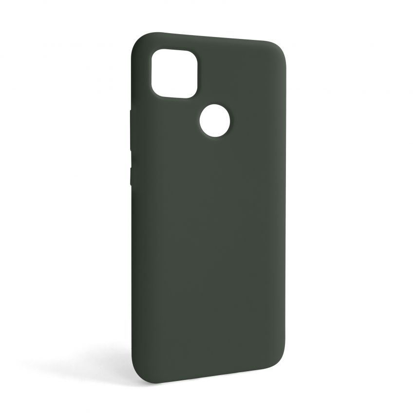 Чохол Full Silicone Case для Xiaomi Redmi 9C dark olive (41) (без логотипу)