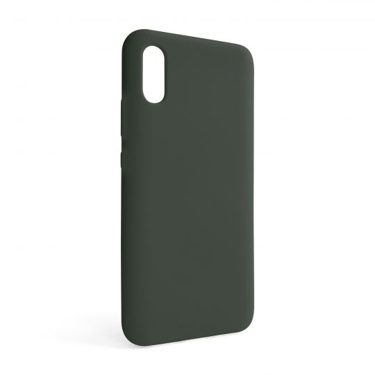 Чохол Full Silicone Case для Xiaomi Redmi 9A dark olive (41) (без логотипу) - купити за 310.10 грн у Києві, Україні