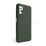 Чeхол Full Silicone Case для Xiaomi Redmi Note 10 5G dark olive (41) (без логотипа)