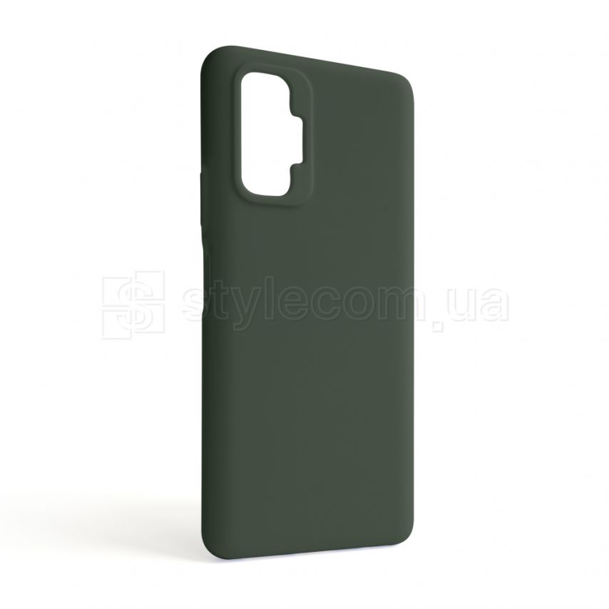 Чохол Full Silicone Case для Xiaomi Redmi Note 10 Pro dark olive (41) (без логотипу)