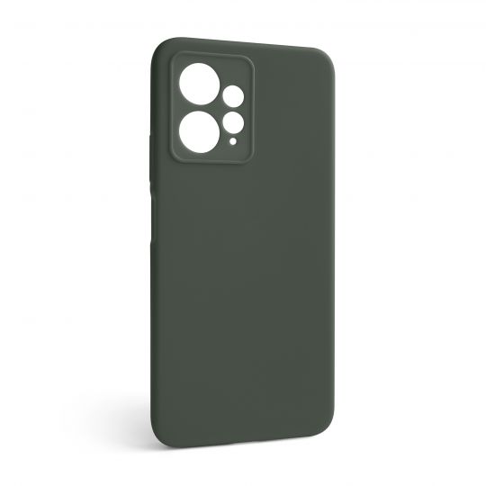Чeхол Full Silicone Case для Xiaomi Redmi Note 12 4G dark olive (41) (без логотипа)