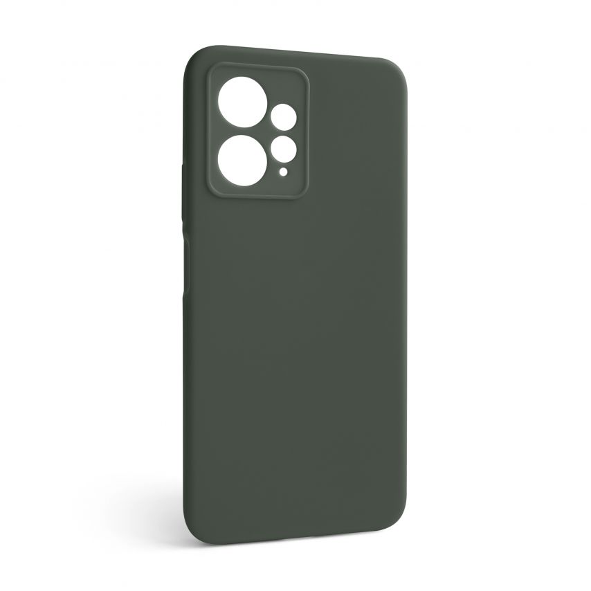 Чeхол Full Silicone Case для Xiaomi Redmi Note 12 4G dark olive (41) (без логотипа)
