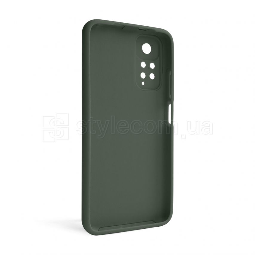 Чeхол Full Silicone Case для Xiaomi Redmi Note 11 4G, Redmi Note 11S dark olive (41) (без логотипа)