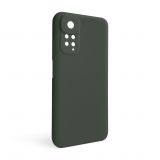 Чeхол Full Silicone Case для Xiaomi Redmi Note 11 4G, Redmi Note 11S dark olive (41) (без логотипа)
