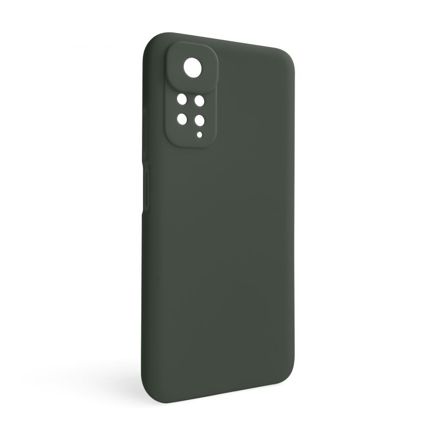 Чeхол Full Silicone Case для Xiaomi Redmi Note 11 4G, Redmi Note 11S dark olive (41) (без логотипа)