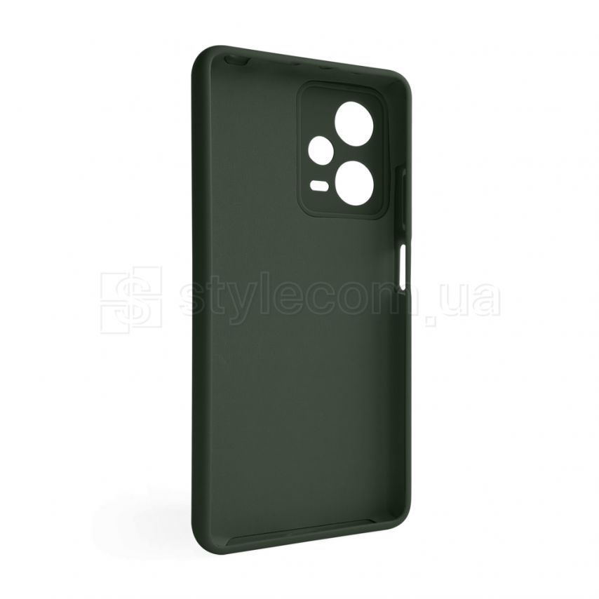 Чeхол Full Silicone Case для Xiaomi Redmi Note 12 Pro 5G dark olive (41) (без логотипа)