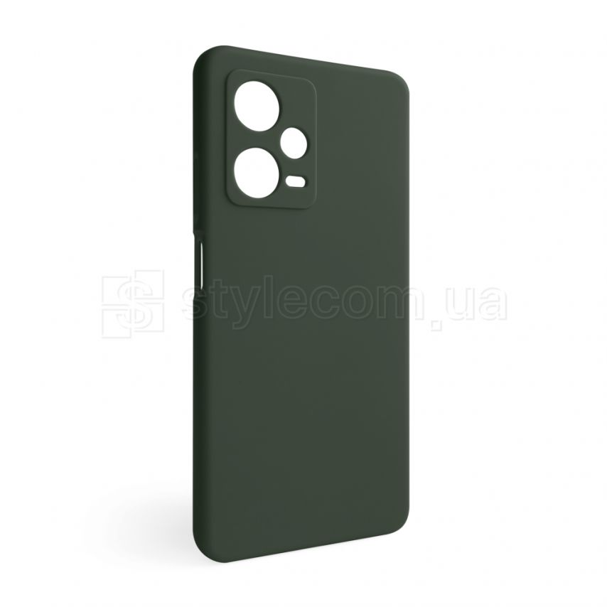 Чeхол Full Silicone Case для Xiaomi Redmi Note 12 Pro 5G dark olive (41) (без логотипа)