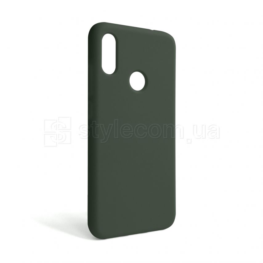 Чeхол Full Silicone Case для Xiaomi Redmi Note 7 dark olive (41) (без логотипа)