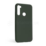 Чeхол Full Silicone Case для Xiaomi Redmi Note 8 dark olive (41) (без логотипа)