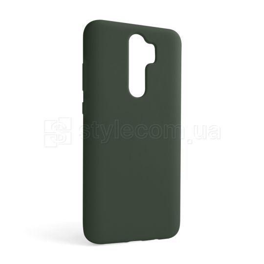 Чохол Full Silicone Case для Xiaomi Redmi Note 8 Pro dark olive (41) (без логотипу)