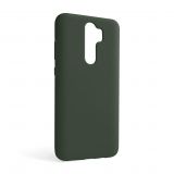 Чeхол Full Silicone Case для Xiaomi Redmi Note 8 Pro dark olive (41) (без логотипа)