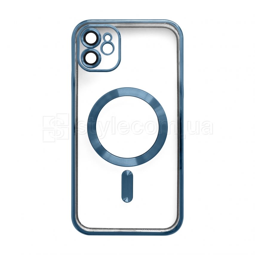 Чехол с функцией MagSafe для Apple iPhone 11 blue (4)