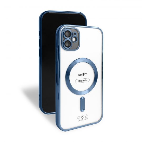 Чехол с функцией MagSafe для Apple iPhone 11 blue (4) - купить за 221.50 грн в Киеве, Украине