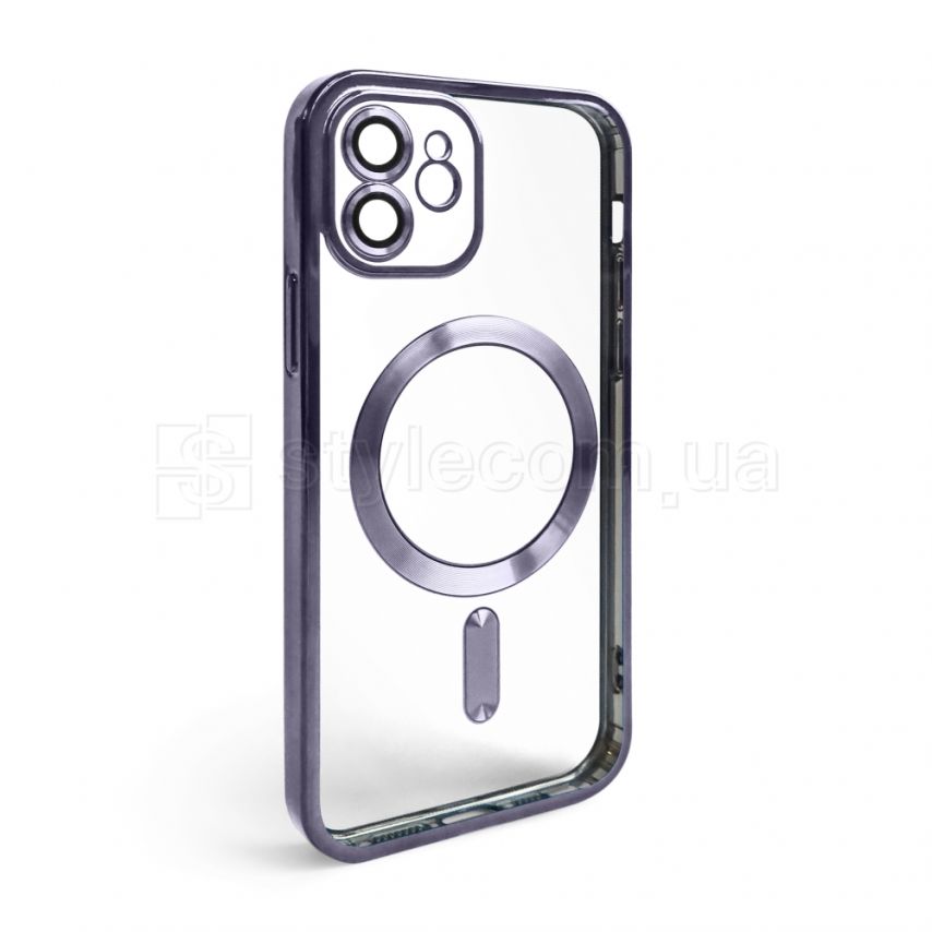 Чехол с функцией MagSafe для Apple iPhone 12 violet (2)