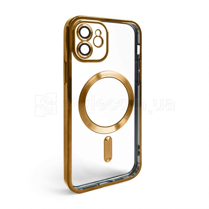 Чохол з функцією MagSafe для Apple iPhone 12 gold (3)