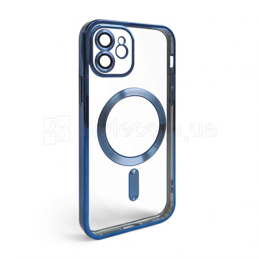Чехол с функцией MagSafe для Apple iPhone 12 blue (4)