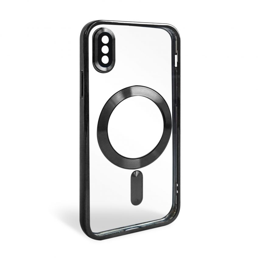 Чохол з функцією MagSafe для Apple iPhone X, Xs black (9)