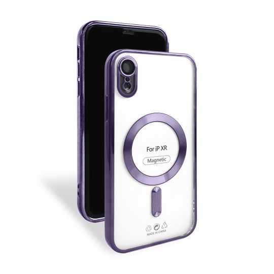 Чехол с функцией MagSafe для Apple iPhone Xr purple (11) - купить за 221.50 грн в Киеве, Украине