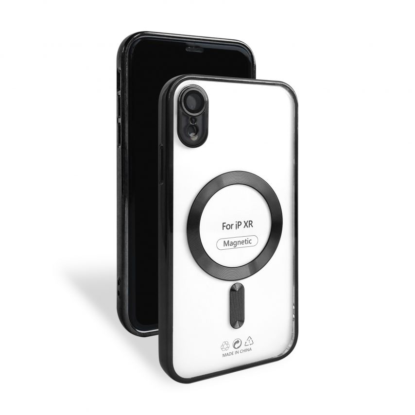 Чохол з функцією MagSafe для Apple iPhone Xr black (9)