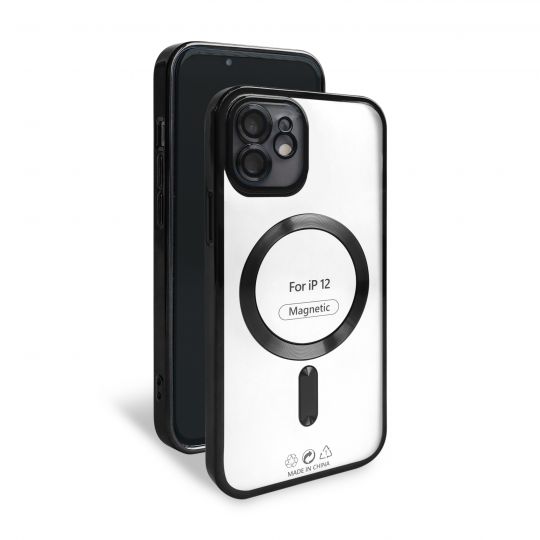 Чохол з функцією MagSafe для Apple iPhone 12 black (9) - купити за 221.50 грн у Києві, Україні